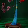 Al por mayor 15 cm de Largo Borla de Pagoda Flecos Accesorio de Disfraz Antiguo Hanfu Borla Colgante Colgante de Borla para Guqin
