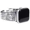 En Stock Correa de Metal con Incrustaciones de Diamantes Swarovski para Apple Watch Adecuada para Apple Watch Series 11, Correa de Reloj para Mujer