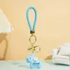 Chaveiro de Coração de Couro Tendência Nova para Pônei para Mulheres Boneca de Cavalo Fofa Chaveiro de Casal Pingente Presente do Ano do Cavalo
