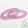 Pulseira de Calcedônia em Pó Fornecimento ao Vivo Pulseira de Ágata Calcedônia Hibisco em Pó Pulseira de Jade Pulseira de Moda Feminina Pulseira de Jade