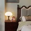 Alemania Tiffman Lámpara de Escritorio de Madera Maciza Dormitorio Mesita de Noche Protección Ocular Creativa Pantalla Esférica Decoración Lámpara de Escritorio para Dormitorio