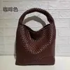2024 nuevo bolso de alta calidad tejido a mano bolso tote grande para hombro bolso de axila bolso cubo bolso para mamá moda