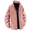 Chaqueta de Hombro Caído de Nuevo Estilo para Hombre, Otoño High Street Cool Bordado Pesado Abrigo de Pareja, Chaqueta de Cuero de Cuello Alto de Marca Trendy Juvenil