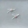 Pedaços de Botão Florais Transparentes e Refrescantes, Acessórios de Laço, Presilhas de Cabelo, Capas de Celular, Meias, Roupas, Acessórios para Pets, Artesanato DIY