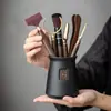Juego de Seis Caballeros para Ceremonia del Té, Colección Completa de Utensilios de Té Kung Fu, Mesa de Té, Bandeja de Té, Herramientas para Preparar Té, Cuchillo de Té, Pinzas de Té y Cepillos de Limpieza