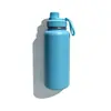 Botella de Agua Deportiva Portátil de Gran Capacidad Más Vendida Transfronteriza, Termo Portátil para Viajes al Aire Libre Montaje en Coche, Botella Espacial de Acero Inoxidable