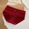 Ropa Interior de Algodón Puro para Niñas Encaje Deseo Puro Estilo Retro Pastoral Algodón Puro 10A Antibacteriana Entrepierna Extendida Cubre Cadera