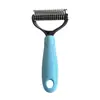 Ferramenta de Limpeza de Pelos de Cachorro, Pente Desembaraçador para Cães, Pente de Higiene para Pets, Raspador de Pelos, Remove Pelos Soltos, Ferramenta de afinamento para Pelos de Gato