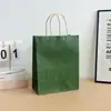 Vendas diretas de fábrica: sacolas de papel kraft feitas sob medida, incluindo sacolas de compras (tote bags), sacolas de presente para o Festival do Meio Outono e sacolas de embalagem para viagem de café/bebidas, disponíveis para atacado