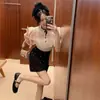 Zapatos Mary Jane Estilo Chanel para Mujer, Nuevos Zapatos Planos de Cuero con Bloques de Color Primavera/Verano 2025, Estilo Británico