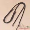 Cordón de Lanyard con Agujero Pasante de Cuenta Dzi Tejido a Mano Unisex Estilo Tibetano Adorno Simple Elegante Colgante de Jade Cuerda de Collar para Colgar en el Cuello Clavícula