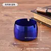 Sureste Asiático grueso anti-caída metal acero inoxidable cenicero ins alta gama tacto regalo cenicero venta al por mayor imprimir logo