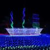 Fuente Fabricante Producción Velero Parque Exterior Ingeniería Iluminación Bola Luz Decorativa LED Bola Patrón Luz de Estilo