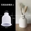 Artesanal DIY Resina Epóxi Gesso Cimento Garrafa Ab Cristal Cola Vaso Molde de Silicone Ferramentas de Lixamento Coleção
