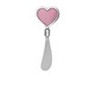 SHEIN Hot Dia dos Namorados Silver Edge Pink Love Creme Faca Queijo Espátula Queijo Faca Queijo Faca Presente