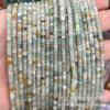 2 * cuentas de tubo de 3 mm cuentas espaciadoras de piedra natural espaciador de tubo redondo accesorios de joyería DIY cuentas de tubo con cuentas productos semiacabados al por mayor