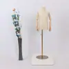 Maniquí de Media Figura para Niños con Diadema y Manos para Escaparate, Adecuado para Tienda de Ropa de Niños y Niñas, Soporte de Maniquí
