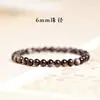 Pulsera de Obsidiana Natural Obsidiana Plateada Pulsera de Cuentas de Transferencia Femeninas Cuentas de Buda Pulsera de Cuentas Masculinas Mismo Estilo que Xu Yiyang Regalo de Cristal