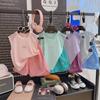 Conjunto de Colete de Verão para Meninos, Nylon com Sensação de Gelo Secagem Rápida Malha Respirável Sem Mangas Conjunto Dopamina de Verão para Meninas