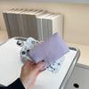 Monedero simple ultradelgado con cremallera corta transfronterizo para hombre y mujer, nuevo, estampado de lichi, estampado de leopardo, tarjetero, monedero