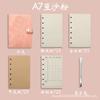 Em estoque A7 Binder Case Simples Criativo Caderno Portátil Portátil Livro de Bolso Livro de Selos de Viagem