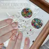 Accesorios de Arte para Uñas con Flores Secas Transfronterizos Nuevos Coloridos Encaje Pequeño Floral Estilo Japonés Natural Fresco Decoración de Uñas DIY