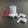 Nueva Válvula Electromagnética CC 12V/24V Conexión Rápida Roscada Válvula Interruptora Válvula de Entrada de Agua Accesorios de Modificación para Estufa de Té Purificador de Agua Juego de Té