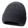 Nuevo Gorro de Punto para Hombres y Mujeres, Gorro de Lana Engrosado con Felpa Plus para Invierno, Gorro Cálido Anti-Frío con Protección para las Orejas, Gorro para Ponerse de Tirón, Transmisión en Vivo Transfronteriza