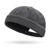 Novo Gorro de Algodão Lavado para Primavera e Outono para Casais, Chapéu Tang de Topo Macio Hip-Hop de Rua, Chapéu de Proprietário Versátil para Todas as Estações para Homens, Transfronteiriço