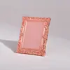 Mini porta-retrato de ouro estilo europeu adereço de foto vintage decoração de parede DIY decoração em relevo transfronteiriça