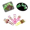 Clips de papel fluorescentes de dibujos animados con temática médica, marcapáginas que absorben y emiten luz, papelería para estudiantes y oficina, regalo pequeño