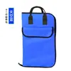 Bolsa para baquetas de batería, doble hombro, gruesa, portátil, bolsa para baquetas de batería, tela Oxford 600D, bolsa para baquetas, logo gratis