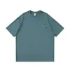 Camiseta Pesada com Estampa de Montanha Masculina Jie Zhan 2026 Nova Coleção Primavera/Verão Fresca ao Toque Absorvente de Suor Tendência Manga Curta