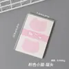 Bloco de Notas Simples Rosa Original Menina, Notas Rasgáveis para Estudantes Meninas, Papel de Nota com Aparência Sofisticada, Material de Decoração para Caderno
