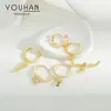 Set de pendientes de estilo coreano de alta gama, moda creativa, pendientes colgantes de abeja y corazón con microincrustaciones de circonita, pendiente pendiente pendiente femenino