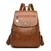 Otoño 2026 Nueva Tendencia de Moda Estilo Coreano Mochila Versátil Elegante Color Sólido Simple Gran Capacidad Bolso de Hombro Único/Doble