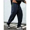 Pantalones de trabajo casuales versátiles de moda para hombre para primavera y otoño con cordón, pantalones largos rectos modernos en stock