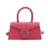 Bolso Pequeño Cuadrado de Mano con Textura Retro para Mujer 2026 Bolso de Hombro Multicolor a la Moda Bolso Cruzado Simple con Textura de Moda para el Trabajo