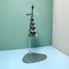 Venta al por mayor de fábrica Amazon INS Celebridad de Internet Árbol de vela aromática navideña Flujo de aire Árbol Portavelas Giratorio Linterna