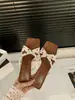 Sandalias de tacón alto Chuyuji con tiras cruzadas, zapatos de hada para uso exterior, estilo francés de nicho para el verano 2026 para combinar con faldas