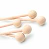 Bastão de batida de madeira maciça batendo peixe de madeira instrumentos de percussão infantil batendo xilofone acessórios de martelo martelos podem ser feitos conforme necessário