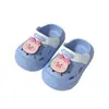 Nuevos Zuecos de Cerdo de Dibujos Animados 2024 para Niños de 1 a 6 Años, Sandalias de Punta Cerrada para Uso al Aire Libre, Pantuflas de EVA para Niños y Niñas