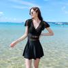 Liquidación Nuevo Traje de Baño para Mujer, que Oculta el Vientre, Adelgazante, Estilo Hada, Traje de Baño Enterizo/Bikini con Falda, Venta al por Mayor