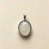 Collar de Aguamarina Piedra Lunar para Mujer 2026 Nueva Cadena de Clavícula Nicho Lujo Ligero Cadena de Hueso de Serpiente Accesorios Cadena para Suéter