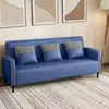 Sofá moderno minimalista para escritório, apartamento pequeno, tecido fácil de limpar e resistente a arranhões de gato, de dois lugares, de três lugares, para sala de estar, loja de roupas, casa de aluguel