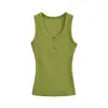 Venta al por mayor de ropa para mujer transfronteriza: ropa exterior acanalada de diseñador de nicho para mujer, camisola corta dulce y picante, top interior ajustado