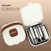 Fábrica de aço inoxidável cortador de unhas terno caixa de armazenamento portátil cortador de unhas casa beleza conjunto cortador de unhas cortador de unhas cortador de unhas cortador de unhas ferramentas cortador de unhas