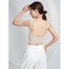 Top de tirantes sexy sin espalda para chica, con almohadillas en el pecho para verano, Camisola de espalda hermosa, Top sin mangas de cuello cuadrado para mujer