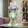 Luxo Leve Astronauta Astronauta Enfeites Sala de Estar Quarto Armário de Vinho Armário de TV Estante Decoração de Casa Presentes Criativos