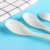 Cucharas de Plástico Desechables de Almidón de Maíz para Postre, Tenedores Biodegradables de Alta Calidad, Cubiertos para Filete y Vajilla